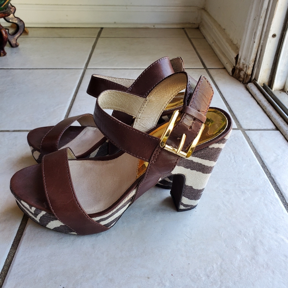 Michael   Kors women shoes brown sz 7.5